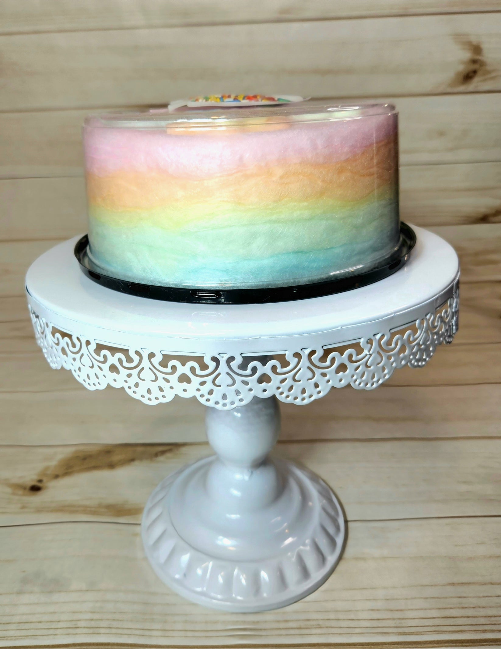 Flower Cake Cotton Candy Cravings