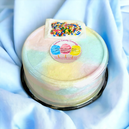 Tie-Dye Cake